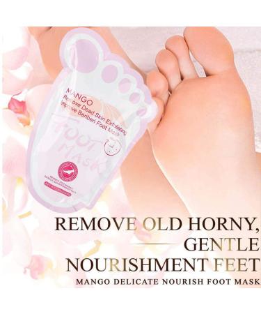 Foot Masks Peeling 5 Pairs Moisturizing Socks for Dead Skin Removal & Repair | International Shipping Available - Buy Online on GoSupps.com