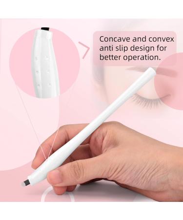  ATOMUS ATOMUS 10pcs Microblading Eyebrow Pen and Blade 18U Disposable Microblading Permanent Makeup Manual Pen Individual Package - Buy Online on GoSupps.com