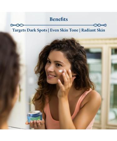 Blue Nectar Vitamin C Face Cream for Glowing Skin - Dark Circle Removal with Green Apple & Almond Oil (1.7 Oz - Buy Online on GoSupps.com