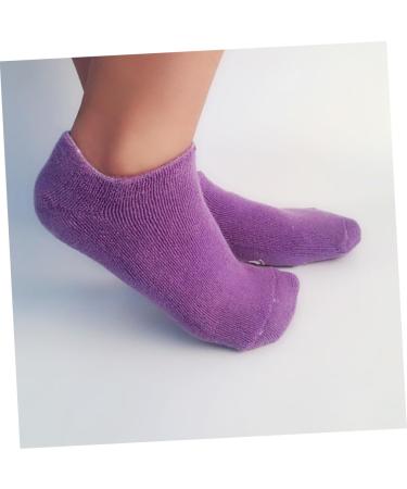 Beavorty moisturizing Gloves spa Gloves moisturizing Hand Gloves Purple Sock Set - Buy Online on GoSupps.com