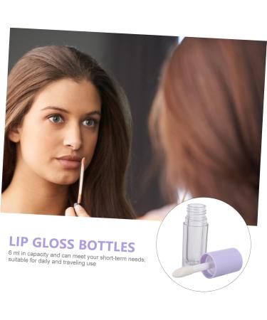 10pcs Lip Gloss Bottle Set - Empty Plastic Tubes with Brush for Lip Oil & Liquid Blush - Ideal for Travel & DIY Beauty - Buy Online on GoSupps.com