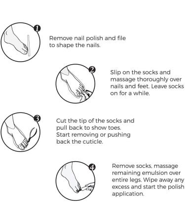 Bodipure Professional Keratin Socks - Moisturizing Foot Mask for Dry Feet - 12 Pairs - Buy Online on GoSupps.com
