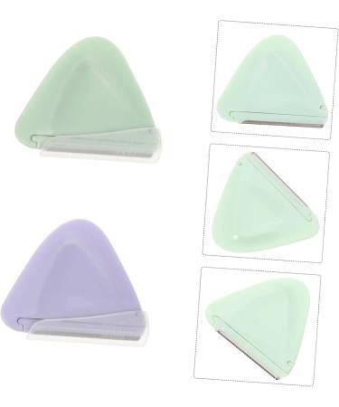 FRCOLOR Eyebrow Trimmer Razors - 6 Pcs Portable Stainless Steel Eyebrow Shaver Set for Face Hair Removal - Travel-Friendly Mini Cutters - Buy Online on GoSupps.com