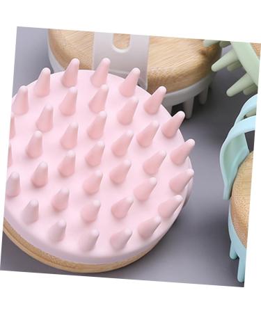 Bcoath Pink Shampoo Brush - Scalp Massager & Washer | 8.4x8x7.4cm | Ideal for Hair Care & Scalp Peeling - Buy Online on GoSupps.com