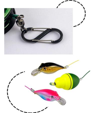 Joyeee Fish Stringer with 9-Snap Heavy Duty Stainless Steel Silent Stringer - 6m Green - Buy Online on GoSupps.com