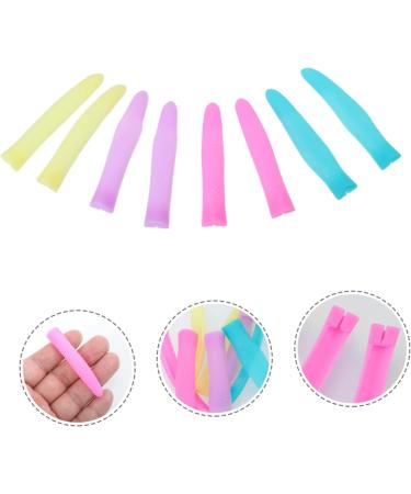 minkissy 4 Pairs Cuticle Nipper Handle Sleeve Scissors Cat Nail Caps Nail Caps for Cats Nail Scissors Embroidery Scissors Cuticle Handle Sleeve Silica Gel Nail Clippers Pouch - Buy Online on GoSupps.com