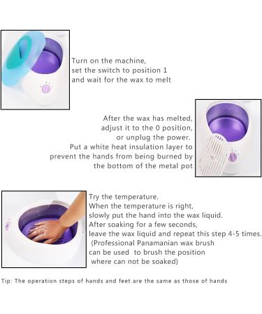 Moisturizing Paraffin Wax Gloves Deep Hydration Treatment with Polyester Lining Easy Clean Hook and Loop Fastener Knitted Fabric Handfleece Exquisite Stitching Suitable for White - Buy Online on GoSupps.com