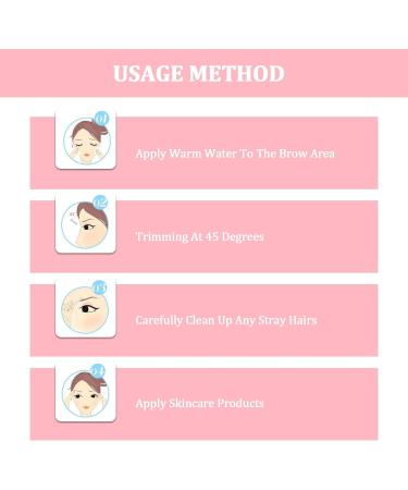 60-Piece Eyebrow Razor Set for Women | Eyebrow Care & Shaping Cards | Portable Facial Hair Remover - Buy Online on GoSupps.com