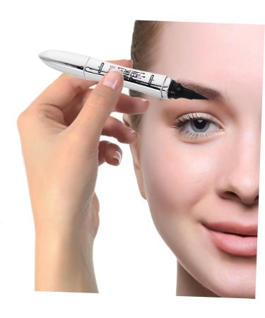  FRCOLOR FRCOLOR Eyebrow Pencil and Eyeliner 2-in-1 Microblading Eyebrow Pen with 4 Fork Tip Applicator Dark Brown Eyebrow Pencil with Eyeliner for Eye Makeup - Buy Online on GoSupps.com