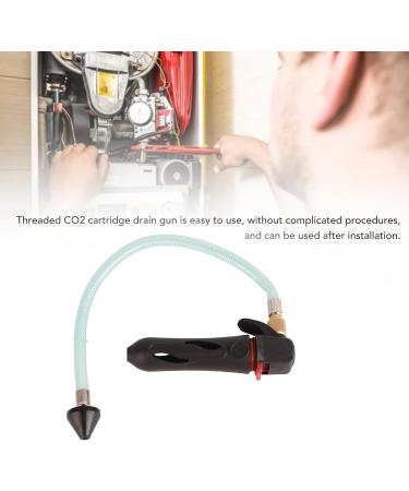 Compact Portable Threaded Drain Gun Environmentally Friendly CO2 Cartridge Drain Gun With Flexible Hose for Safe Ingredients - Buy Online on GoSupps.com