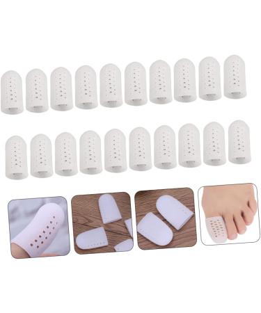 Healeved Anti-Wear Finger and Toe Protectors - 10 Pairs | Protective Cover for Crease Prevention, Friction Reduction, Arthritis Relief | Thumb, Index Finger, Big Toe Guards - Buy Online on GoSupps.com