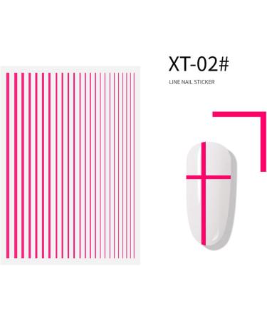 Nail Art Time Saving Adhesive Nail Design Beautiful Nail Sticker for Home for Nail Shop - Buy Online on GoSupps.com