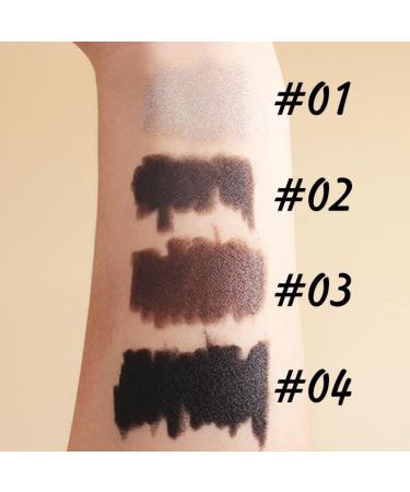 Ayky Long Wear Gel Eyeliner 2024 Upgraded Rationalu Gel Eyeliner Rational Gel Eyeliner Natural Black Eyeliner Cream Waterproof Smudge Proof (03#) - Buy Online on GoSupps.com