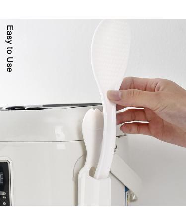 3 Pcs Rice Paddle Cooker Spoon Holder - Kitchen Utensils Holder for Serving Rice Spatula with Suction Cup | Rack Kitchen Storage Utensils for Rice Paddle Detachable & Easy to Clean Novent 3 Pcs White - Buy Online on GoSupps.com