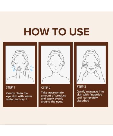 Caffeine Eye Cream Caffeine Staying Up All Night Firming Eye Cream 20g Caffeine Anti-Wrinkle Firming Lightening Fine Lines Retinol Anti-Wrinkle Eye Cream For Dark Circles And Bags Under eyes - Buy Online on GoSupps.com