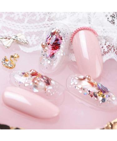 FOMIYES 2 Boxes Rhinestones for Nails Crystal Decor Nail Diamond Gems Nail Art Rhinestones Manicure Patches Nail Art Rivets Nail Art Supplies Glass Ornaments Nail Decals Decorations Shell - Buy Online on GoSupps.com