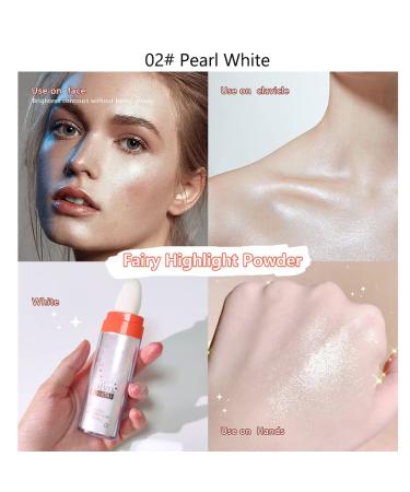 Polvo De Hadas Highlighter Stick Shimmering Body Glitter & Contouring Powder | Puff Fairy Stick & Loose Powder for Radiant Skin (0.32 oz - Buy Online on GoSupps.com