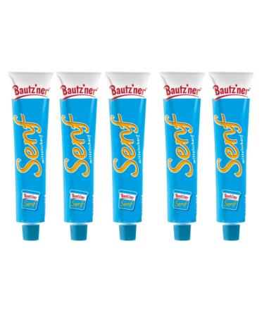 x Medium Sharp Mustard Tubes (200ml)