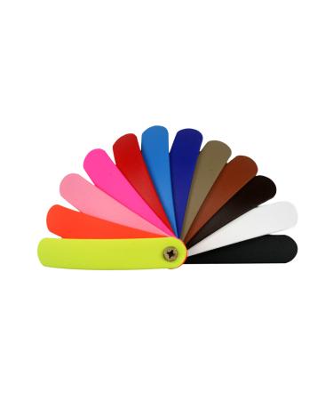 BioThane sold by the meter Beta Super Heavy 13-50 mm wide approx. 3.8 mm thick many colors 13mm neon orange 13 mm neon orange (OR522)