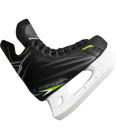 TronX Stryker Soft Boot Ice Hockey Skates | Senior Men Boys Kids | All Sizes | Recreational Skating | Size 7 (Shoe Size 8.5) - Buy Online on GoSupps.com