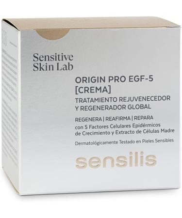 Sensilis Origin Pro EGF5 facial cream regenerating softens and repairs the skin with 5 cell growth factors suitable for normal and dry skin 50 ml - Buy Online on GoSupps.com