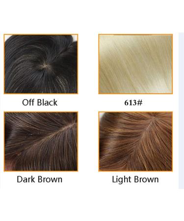 Shop 12 Hand Tied Mono Wiglet Hairpiece for Women - Thinning Hair Solution in Blonde 613# - International Shipping Available - Buy Online on GoSupps.com