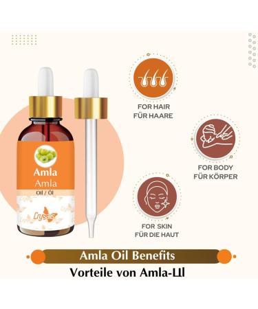 Crysalis Amla OilPure & Natural Undiluted Cold Pressed Carrier Oil 30ml - Buy Online on GoSupps.com