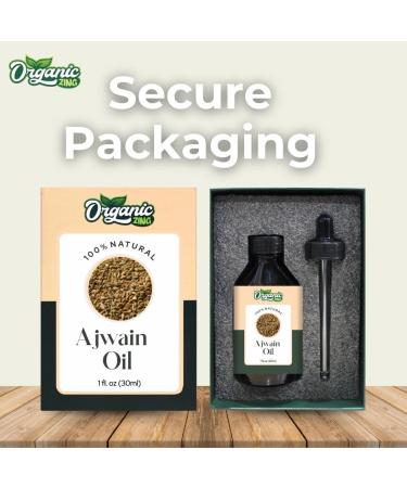 Ajwain Oil - Pure & Natural Essential Oil for Skincare Hair Care & Massage - 30ml | Trachyspermum Ammi - Buy Online on GoSupps.com