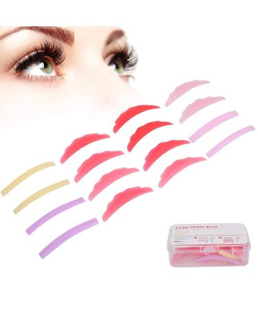 16-Piece Silicone Eyelash Perming Curler Set - Reusable Lash Lifting Pads for All Eyelash Lengths - Buy Online on GoSupps.com