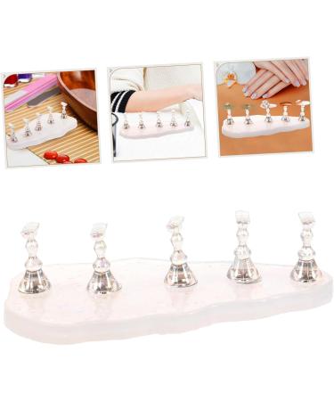 HONMEET 1 Set Nail Stuff for Acrylic Nails Nail Art Kits Nail Stands Nail Holder for Painting Nails Press on Nail Stand Fake Nail Holder Nail Practice Stand Magnet Portable Nail Set - Buy Online on GoSupps.com