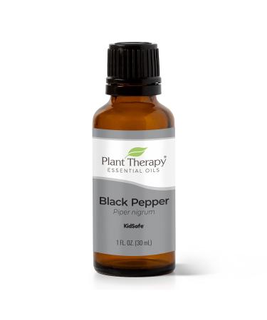 Plant Therapy Black Pepper Essential Oil 30 mL (1 oz) 100% Pure Undiluted Therapeutic Grade