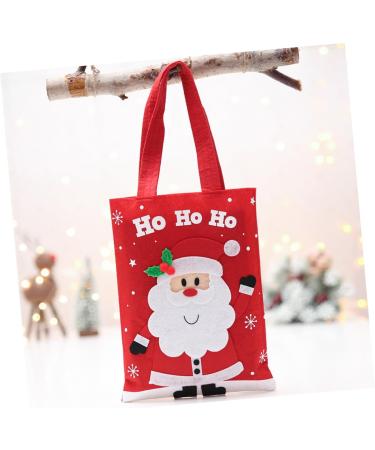 GLEAVI Chocolate Candies Pattern for Cartoon Santa Christmas Bags Portable Tote Favors Party Claus - Buy Online on GoSupps.com