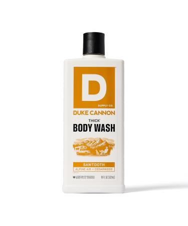 Duke Cannon Supply Co. THICK High-Viscosity Body Wash for Men the Scent Seeker Variety 4 Pack - Premium Ingredients Plant-Based Thickeners Superior Lather Natural Exfoliate 17.5 Fl Oz (4 Pack) Superior Sawtooth Wayfinde  - Buy Online on GoSupps.com