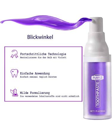 Lila Toothpaste - Purple Whitening Toothpaste for White Teeth | Effective Teeth Whitening Solution - Buy Online on GoSupps.com