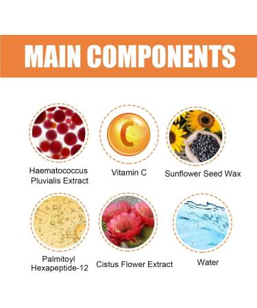 Vitamin C Eye Cream Stick Moisturize Eye Cream Stick Eye Brightening Stick Reduce Eye Bags Firm Skin (3PC) - Buy Online on GoSupps.com