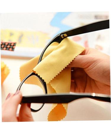 FOMIYES 100pcs Eyeglasses Cleaning Cloths - Super Soft Lens & Screen Cleaner for Glasses Phones & Screens - Bulk Eyeglass Wipes - Buy Online on GoSupps.com