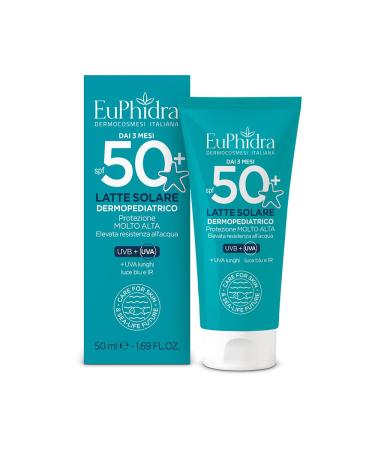 EUPHIDRA DERMOPEDIATRIC SUN MILK 50+ 50 ML