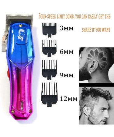 Professional Hair Clippers 390 | Adjustable Rechargeable Electric Trimmer for Men | Cordless Beard & Hair Cut | Premium Quality with Box - Buy Online on GoSupps.com