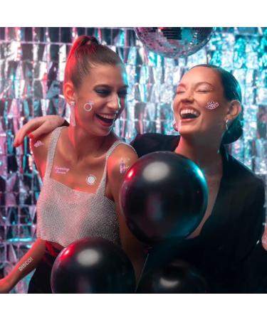 Crazy Night Last Rodeo Bachelorette Temporary Tattoos - 57 Glitter Styles | Cowgirl Party Decoration & Bridesmaid Gift - Buy Online on GoSupps.com