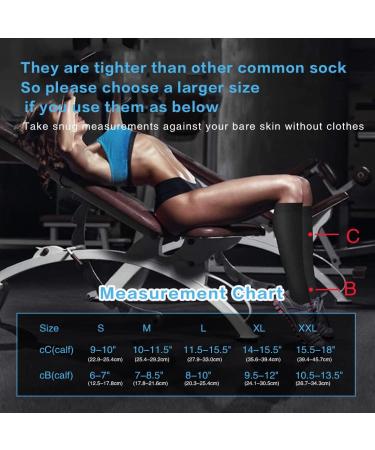 SEXYEYE T.E.D. Anti Embolism Compression Stockings 15-20 mmHg Unisex - Black, Small (1 Pair) - Buy Online on GoSupps.com