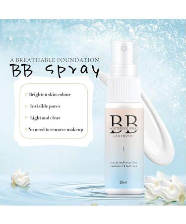 Nibito Whitening Spray: Waterproof BB Cream for Women - Moisturizing & Brightening Formula with Sunscreen - Summer Essential - Buy Online on GoSupps.com
