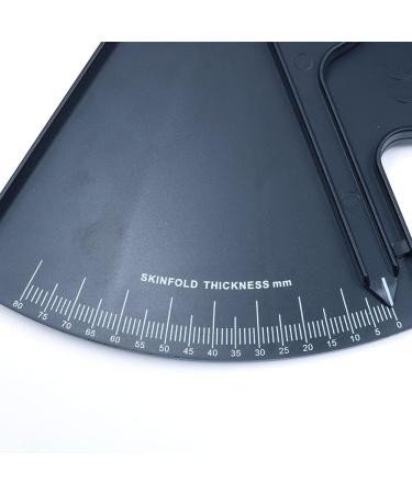 ANCLLO Precision Skinfold Caliper - Easy Reliable Tool for Monitoring Body Fat - Quick Start Guide for Beginners Detailed Booklet for Advanced Users - Measures up to 80mm in Skin Fold Thickness - Buy Online on GoSupps.com