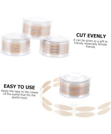 Beatifufu 3 Rolls Reel Double Eyelid Stickers Eyes Tapes Invisible Eyelid Tapes Upholstery Tape Invisible Double Eyelid Sticker Female Eyelid Tapes Double Eyelid Fiber Mesh Decorate Miss - Buy Online on GoSupps.com