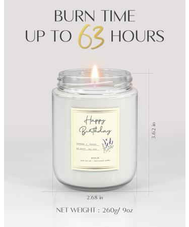 Scented Candles Gift Set for Women - Birthday & Christmas Gifts with Blessing Tags (260g) - Buy Online on GoSupps.com