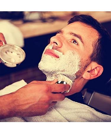 Auclopvzz Compact Portable Beard Brush - Metal Handle Razor Brush for On-the-Go Grooming | Premium Roof Hair Shaving Brushes - Buy Online on GoSupps.com