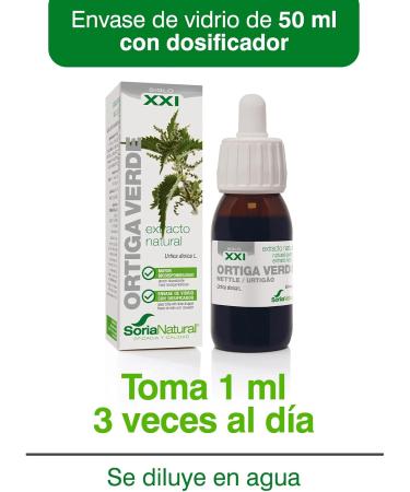  NATURLIDER Soria Urtica dioica XXI Extract - 50ml - Buy Online on GoSupps.com