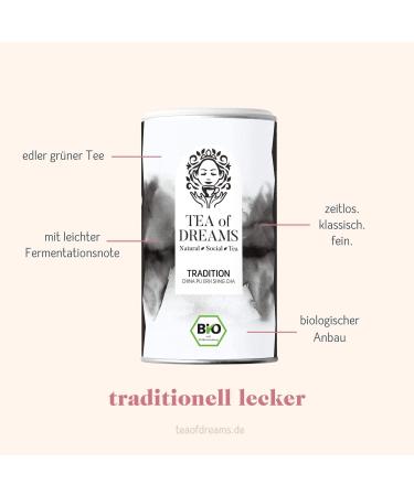 Organic Pu Erh Tea | Chinese Green Sheng Cha | 150g Loose Leaf | Premium Quality - Buy Online on GoSupps.com