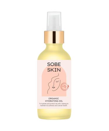 Hydrating Multi Use Organic Body Oil 120 ml Lightweight Face Body and Hair Moisturizer Spray Tan Safe Fast Absorbing Vegan Non Comedogenic