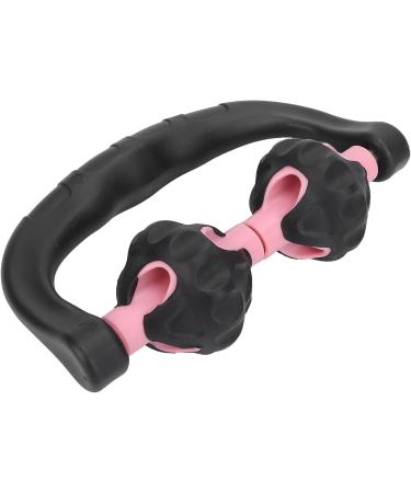 Verdant Touch Trigger Point Roller - Handheld Deep Tissue Massager for Muscle Relief & Pain Relief - Pink - Ideal for Body & Leg - Buy Online on GoSupps.com