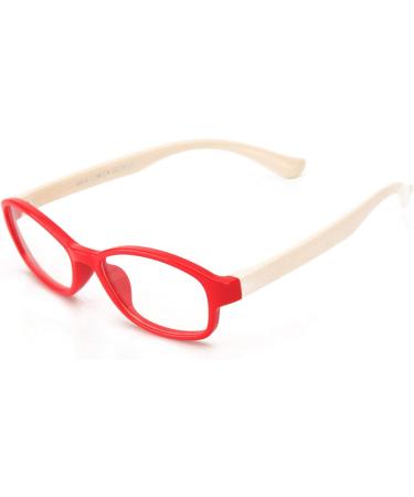 Children's Glasses Frames for Ages 5-12 | Clear Lens Stylish Red & Pink Cases Available - Buy Online on GoSupps.com